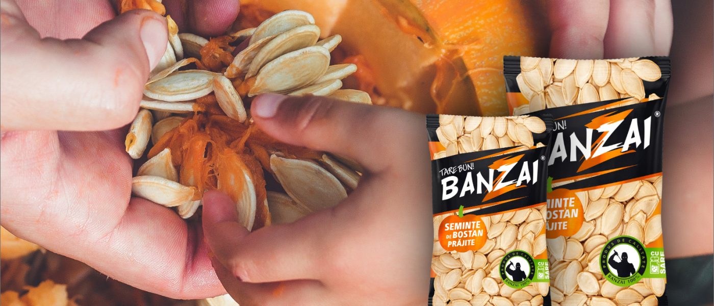O punga de seminte de dovleac Banzai – beneficii pentru sanatatea ta