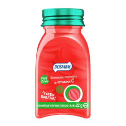 Bomboane Dosfarm cu aroma de pepene verde